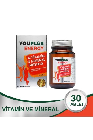 Energie-Vitamin- und Mineralstoffkomplex 30 Tabletten 8699514011194 - 1