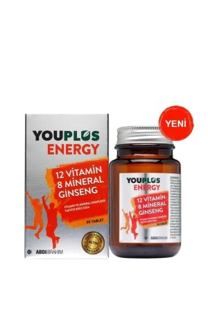 Energy 12 Vitamin 8 Mineral Ginseng 30 Tablet - 1