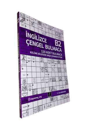 Englisches Hakenrätsel B2 – Rätselbuch, das den englischen Wortschatz lehrt - 1