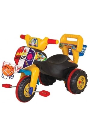 Enhoş 3-Rad buntes Kinderfahrrad mit Reifen und Ball 10983 - 2