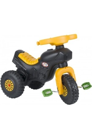 Enhoştoys 3 Tekerli Şahin Motor Çocuk Bisiklet Sarı B-7094S - 1