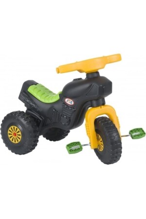 Enhoştoys 3 Tekerli Şahin Motor Çocuk Bisiklet Yeşil B-7094Y - 3