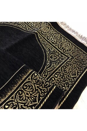 فرشاة صلاة من الخشية النموذجية من النقود السوداء من النقود السوداء - فرشاة صلاة من النساء / الرجال - Ensar