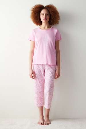 Ent Love Rosa Capri-Pyjama-Set - 1