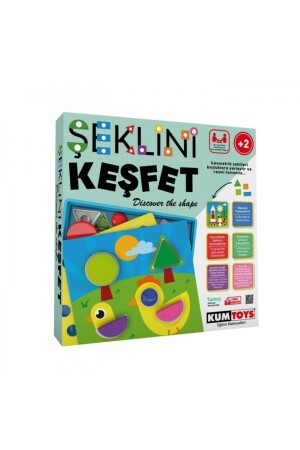 Entdecken Sie seine Form, entdecken Sie seine Farbe. 2-teiliges Spielset für Kinder ab 2 Jahren, AB-34554386279 - 7