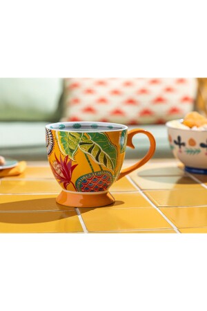 Eotic Wild New Bone China Tasse Gelb - 1