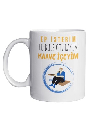 Ep I Want To Drink Kaave Written Trakya Fun Eylül Design Special Design Bedruckte Tasse Trakya0003 - 2