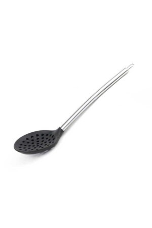 Epınox Silikon Siyah Mutfak Seti 3 (SİLİKON KAŞIK. SPATULA. KEPÇE. SPAGETTİ KAŞIĞI. KEVGİR) SM-13 - 7