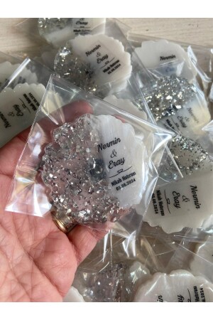 Epoksi Magnetı 30 Adet Söz Nişan Nikah Kına Düğün Hediyeliği Kuran Hatırası Sünnet Mevlüt Hediyelik - 43 Cici Süsler Organizasyon