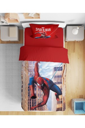 Erayshome Spiderman 3D-Einzelbettbezug-Set Spdrmn_N - 1