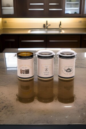 Erb18v3 Silindir Saklama Kabı Kilitli Ø105 3 Lü Set, Azura ERB18V3 - Evle