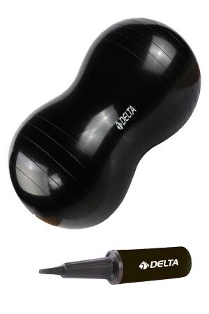 Erdnussförmige schwarze Pilates-Ball-Pilates-Ballpumpe - 1