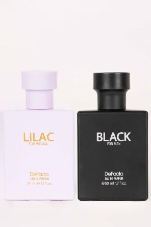 Erkek Black & Kadın Lilac 2'li Set Parfüm 50 ml X9643azns - 1
