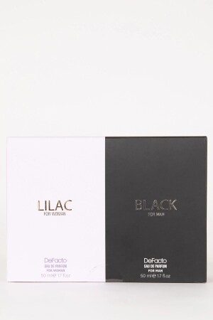 Erkek Black & Kadın Lilac 2'li Set Parfüm 50 ml X9643azns - 2