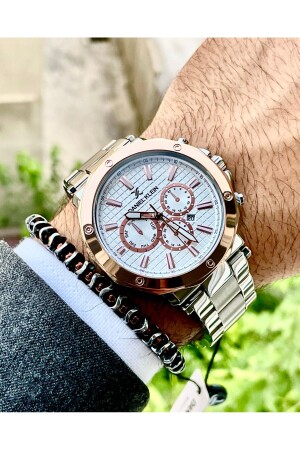 ساعة يد من سكة من فولاذ من سكة من MNZ-Men + سوار prt87 - Daniel Klein