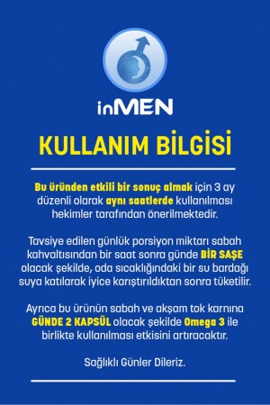 Erkek Üreme Sağlığı (SAYISINI ARTIRMA- HAREKETLİLİĞİ VE YAPISINI DÜZENLEMEK) Için 30 Saşe - 3