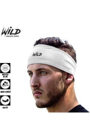 Erkek Yoga Saç Bandı Tokası Bandana Tekli WildFlex 0.2 - 1