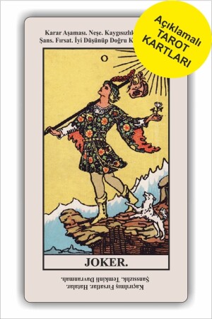 Erklärendes Deck-Lernen und fortgeschrittenes Original-Universal-Design TAROT1000 - 1