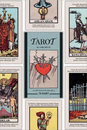 Erklärendes Deck-Lernen und fortgeschrittenes Original-Universal-Design TAROT1000 - 5