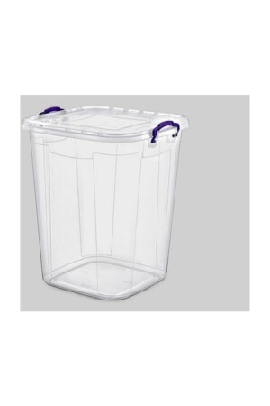 Erkoç Pulses Bucket Transparent Square 70 Lt E-631 P46375S7247 - 2