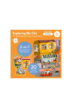 Erkundung meiner Stadt: 2-in-1-Puzzle- und Ratespiel - 1