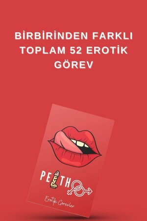 Erotik Görevler | Ateşli Görevler | Kadın | Erkek Baştan Çıkarıcı Oyun Kartları peithoceza5 - 8