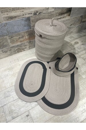 مجموعة الحمام - مجموعة الحمام - مجموعة السلة القذرة - مجموعة المود - مجموعة السلة البيضاء - سلة الغسيل - مجموعة الحمام الرائعة - Ersu Ahat Home Design Ea