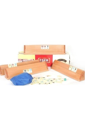 Eser Okey-Set aus Holz, groß, 467693 - 2