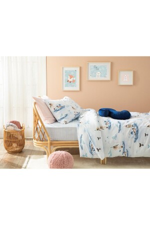 Eskimo Cottony Set De Pat Pentru C 160x220 Cm Albastru. 10037115 - 1