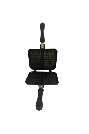 Essenso Stovetop Diamond Locking Handle And Toast Grill and Waffle Maker 5000 Black TYC00839575910 - 4