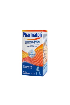 Essential Men 30 Tablet - Magnezyum- Vitamin B- Vitamin D- Multivitamin ve Mineraller - 1