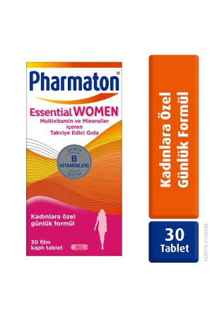 Essential Women 30 Tablet - Biotin- Demir- Vitamin B- Multivitamin Ve Mineraller - 2