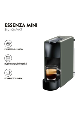 Essenza Mini C30 Kaffeemaschine, Grau 500. 01. 01. 4264 - 2