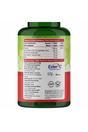 Ester-c 1000 Mg C Vitamini 60 Tablet - 4