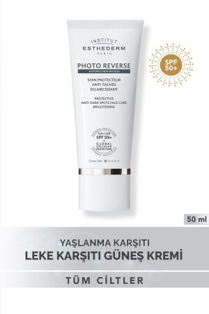 Photo Reverse Leke Karşıtı UVA-UVB SPF50- Yüksek Korumalı Güneş Kremi 50ML 3461020012423 - 3