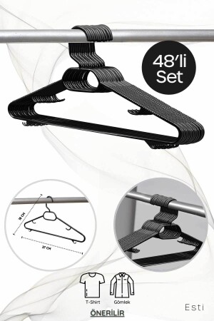 قطعة من المادة من النوع من النوعين - الملابس البلاستيكية السوداء - Esti