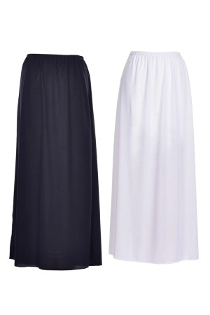 Etek Altı Astar 2li Beyaz Ve Siyah - Modabirsen