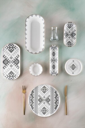 Ethnic 6 Kişilik 31 Parça Kahvaltı Takımı - Acar