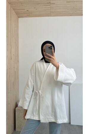 Evan Yandan Bağlamalı Ceket - Duxal Shoes