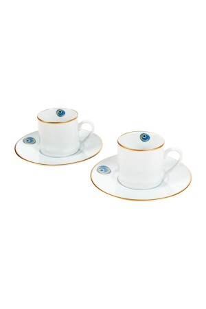 Evil Eye Kaffeetassen-Set, 2 Stück, 90 ml, 1222089 - 1