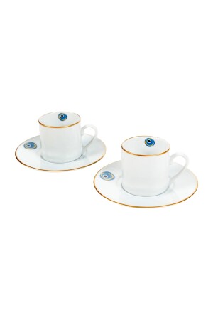 Evil Eye Kaffeetassen-Set, 2 Stück, 90 ml, 1222089 - 4