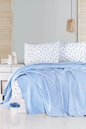 EVİM HOME ZÜMRA PİKE ÇİFT KİŞİLİK ( 200*230 ) 152 50 0208 - Evim