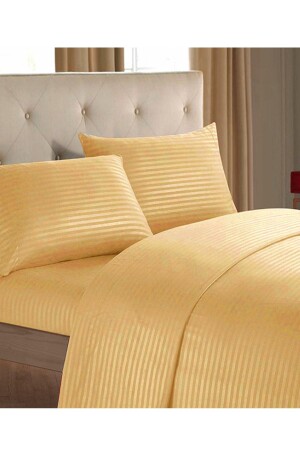 مجموعة من قطعة قطن من الخط من المنس المزدوج المخططة مجموعة من المنس المزدوج - Evlen Home Collection