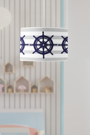MNZ-Evmila بحارية نمط غرفة الأطفال معلق مصباح شمعة النموذج EVML124 - Lolla