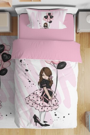 مـنـز-البـالون الوردي الفتـاة الصغيرة المُخططـة لـ (بيبي كـيـد) الأطفال الأفراد - Evpanya