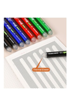 Evrak Yazımı için Silinebilir mavi tükenmez kalem 2 adet - 2