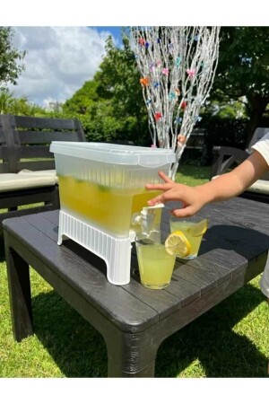 Evsa Wasser- und Limonadenspender mit Standhahn – 4 Lt 3118 - Çıracı Grup