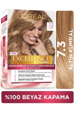 Excellence Creme Haarfärbemittel 7. 3 Brünette Dore - 1