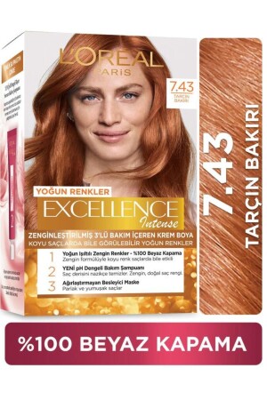 Excellence Intense Saç Boyası 7.43 Tarçın Bakır 78338 - 1