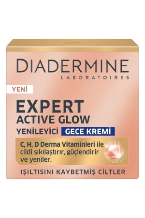 Expert Active Glow Yenileyici Gece Kremi 3178041337724 - 1